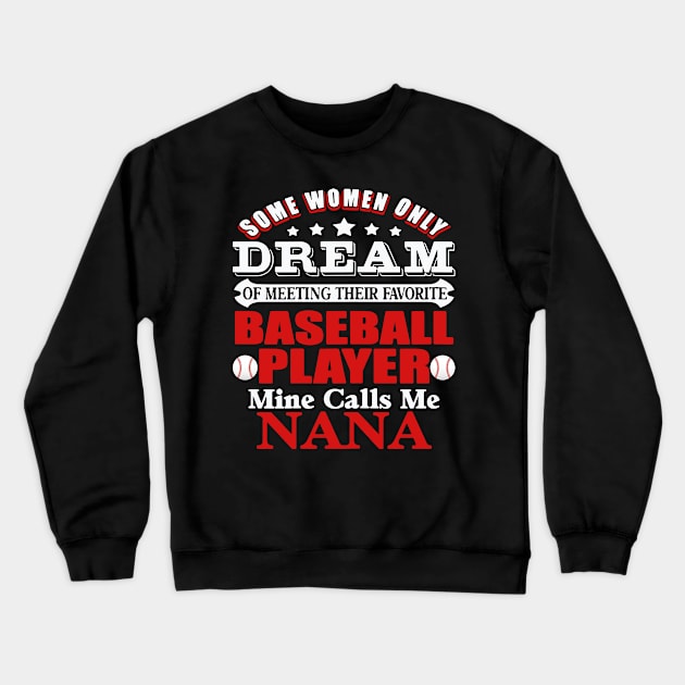 baseball player nana Crewneck Sweatshirt by Xonmau